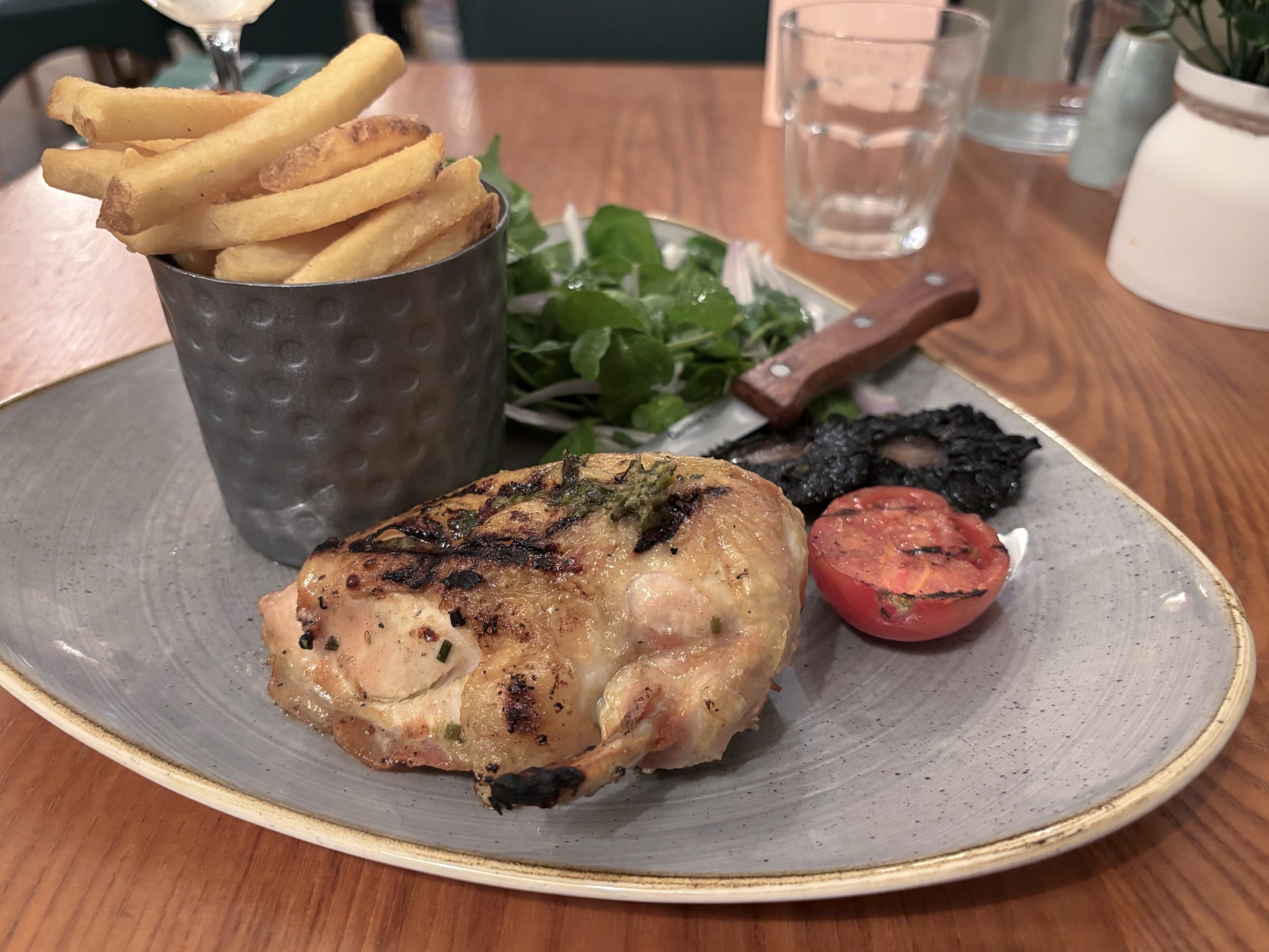 Chicken Main at The Secret Garden Restaurant