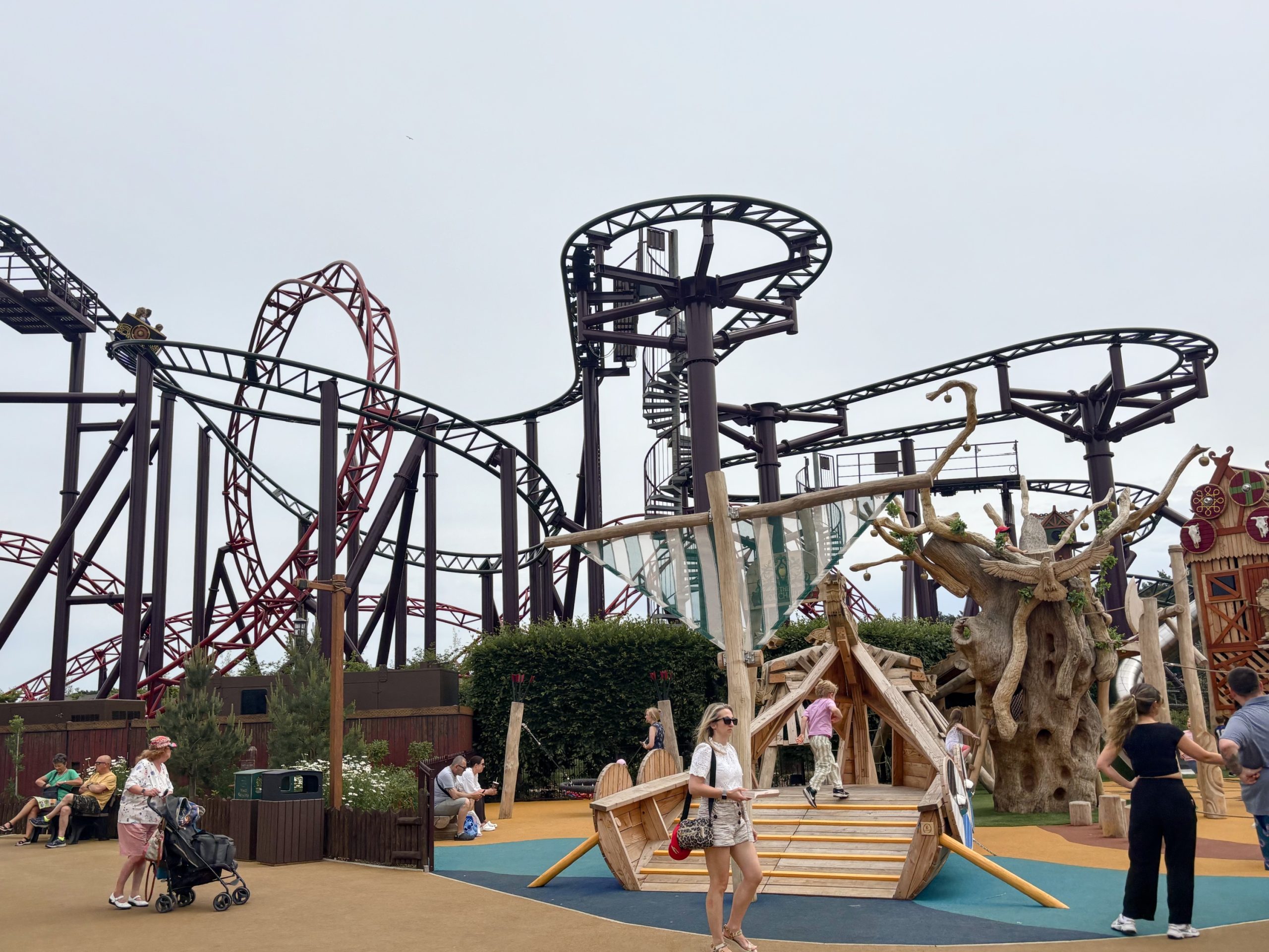 Raven at Paultons Park